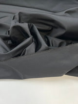 Polyester Rep Weave Suiting Black