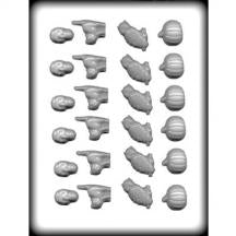 Halloween Assortment Hard Candy Mold