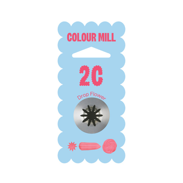 Colour Mill Medium Drop Flower Piping Tip #2C