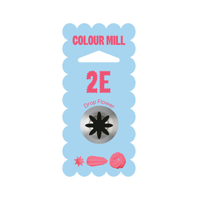 Colour Mill Medium Drop Flower Piping Tip #2E