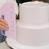 Colour Mill Acrylic Serial Icing Cake Scraper, 8"