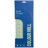 Colour Mill Acrylic Serial Icing Cake Scraper, 10"