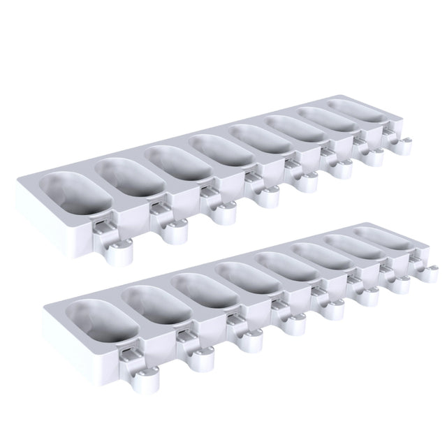 Silikomart GEL18M Mini Wave Silicone Ice Cream Mold, Set of 2