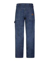 Bulwark Men's Flame Resistant Pre-Washed Denim Dungaree