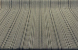 Nairobi Stitch Jacquard Upholstery Fabric - Blue Lapis Stripe, 54" Width (1 Yard)