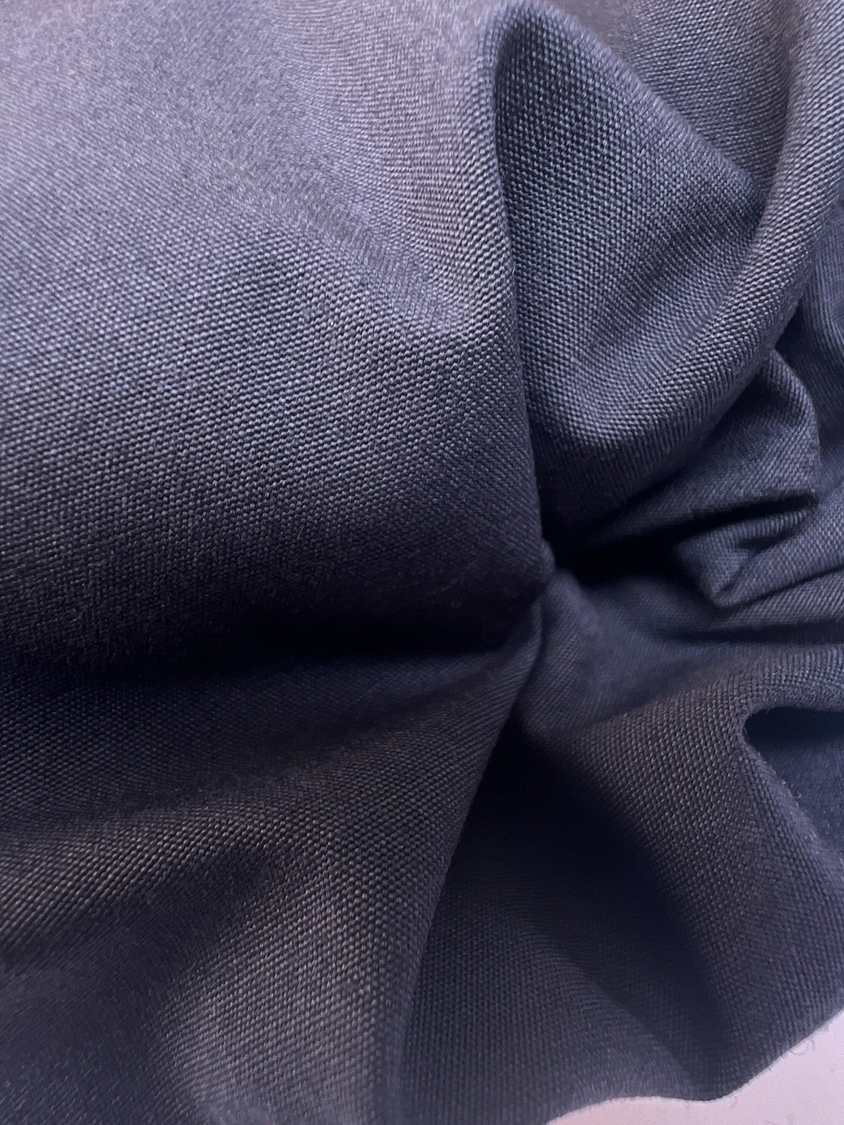 Cotton Polyester Woven Blue