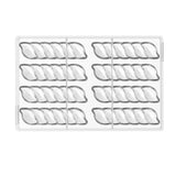 Silikomart Tritan Chocolate Mold, RIFLESSO-B, 8 Cavities