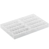 Silikomart Tritan Chocolate Mold, RIFLESSO-B, 8 Cavities