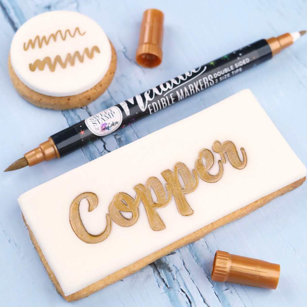 Sweet Stamp Copper Metallic Edible Marker