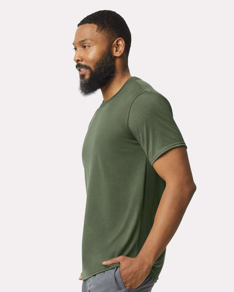 Gildan Classic Fit Crewneck Short Sleeve T-Shirt – Lightweight Performance Tee