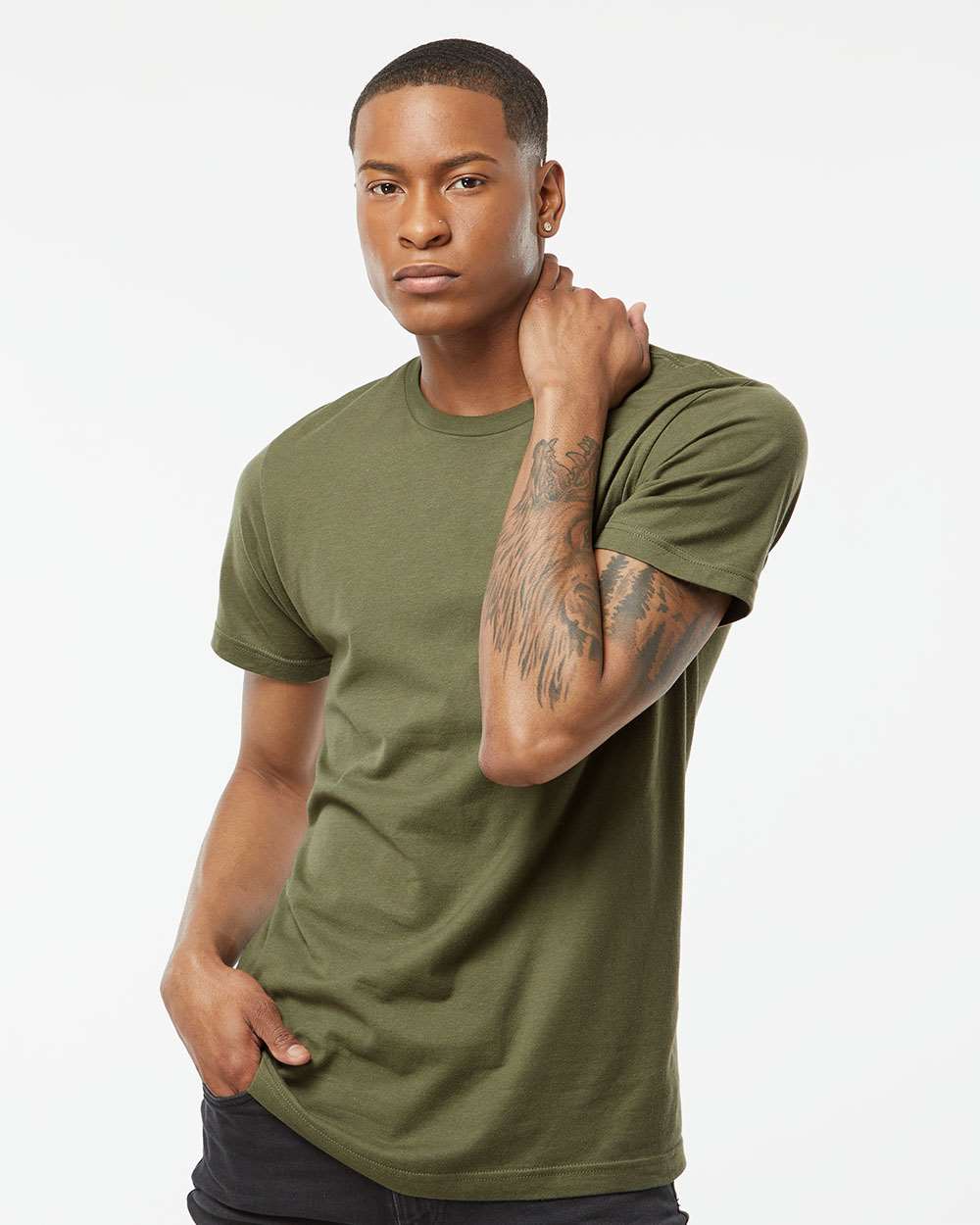 Tultex® Fine Jersey Crew Neck Short Sleeve Tee