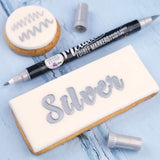 Sweet Stamp Light Silver Metallic Edible Marker