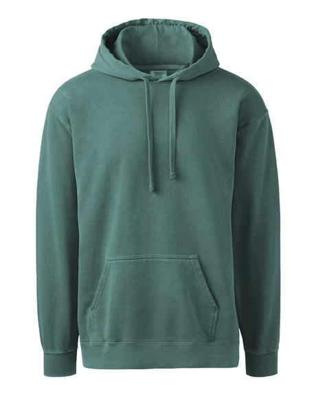 Comfort Colors® Garment-Dyed Hooded Long Sleeve Sweatshirt