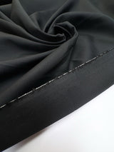 Cotton Woven Black Shirting Fabric
