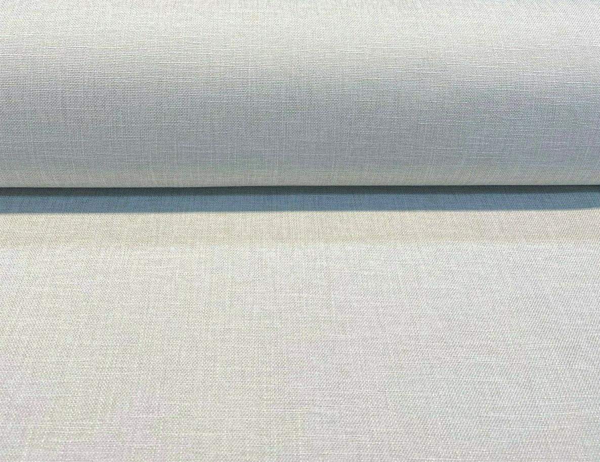 Motion Linen Blackout Polyester Fabric - White, 55" Width (1 Yard)
