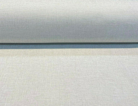 Motion Linen Blackout Polyester Fabric - White, 55" Width (1 Yard)