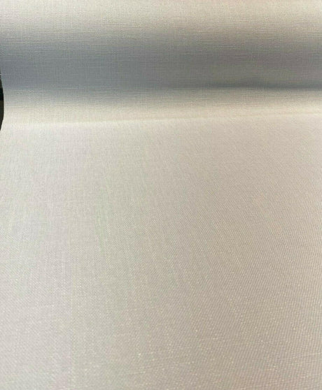 Motion Linen Blackout Polyester Fabric - White, 55" Width (1 Yard)
