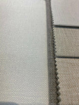 Motion Linen Blackout Polyester Fabric - White, 55" Width (1 Yard)