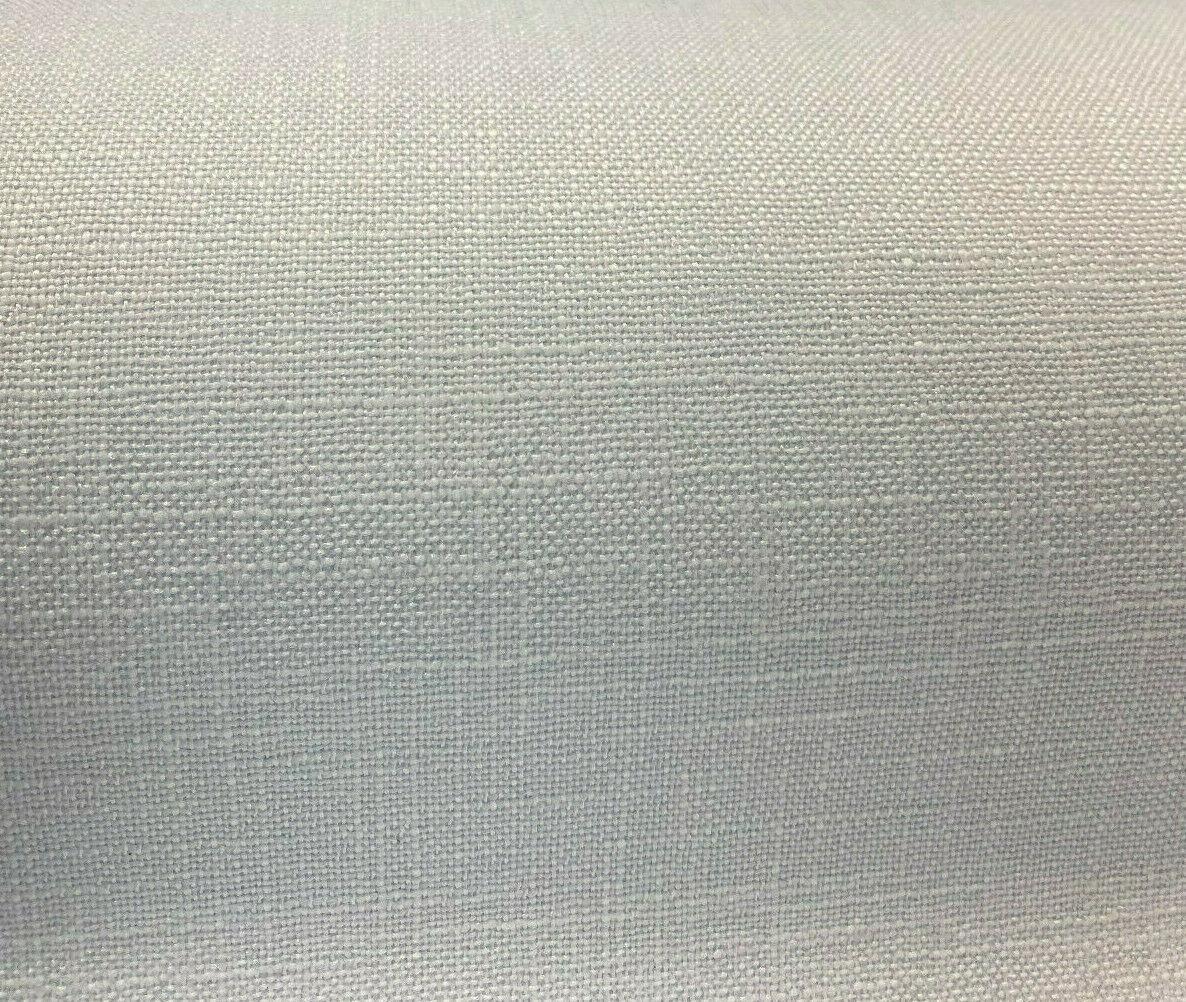 Motion Linen Blackout Polyester Fabric - White, 55" Width (1 Yard)