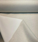 Motion Linen Blackout Polyester Fabric - Shell Beige, 55" Width (1 Yard)