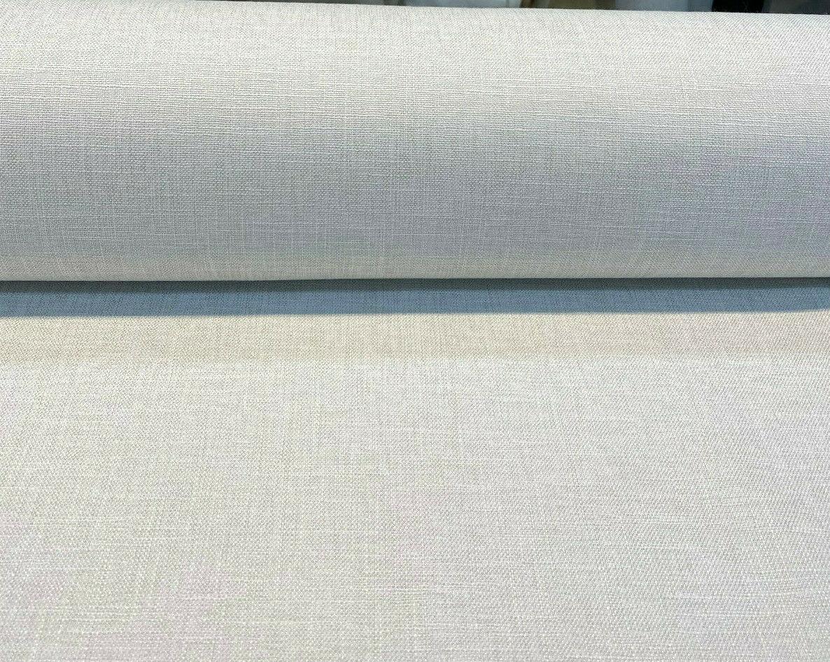 Motion Linen Blackout Polyester Fabric - Shell Beige, 55" Width (1 Yard)