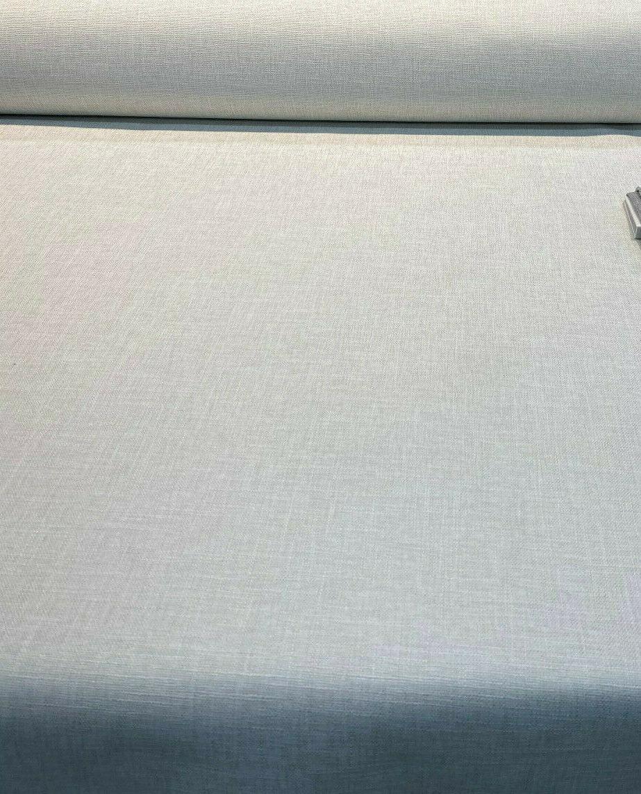 Motion Linen Blackout Polyester Fabric - Shell Beige, 55" Width (1 Yard)