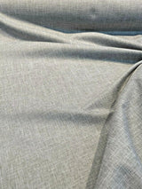 Motion Linen Blackout Polyester Fabric - Stone Gray, 55" Width (1 Yard)