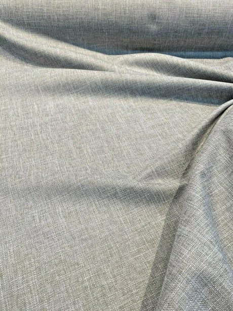 Motion Linen Blackout Polyester Fabric - Stone Gray, 55" Width (1 Yard)