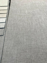 Motion Linen Blackout Polyester Fabric - Stone Gray, 55" Width (1 Yard)