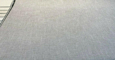 Motion Linen Blackout Polyester Fabric - Stone Gray, 55" Width (1 Yard)