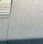 Motion Linen Blackout Polyester Fabric - Stone Gray, 55" Width (1 Yard)