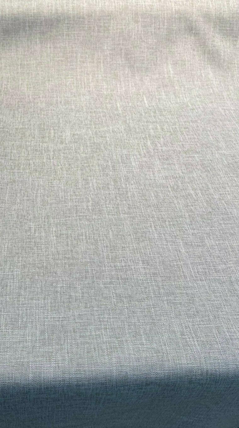 Motion Linen Blackout Polyester Fabric - Stone Gray, 55" Width (1 Yard)
