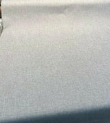 Motion Linen Blackout Polyester Fabric - Cloud Gray, 55" Width (1 Yard)