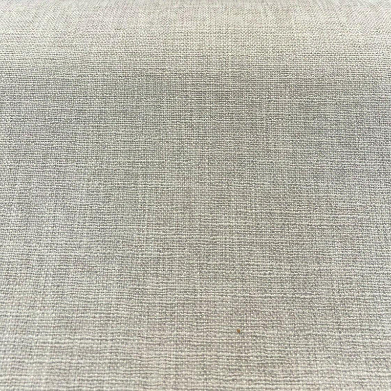 Motion Linen Blackout Polyester Fabric - Pebble Pumice White Gray Blend, 55" Length (1 Yard)
