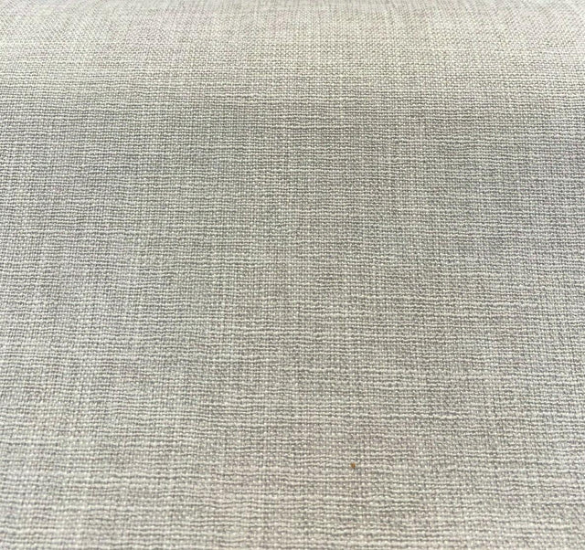 Motion Linen Blackout Polyester Fabric - Pebble Pumice White Gray Blend, 55" Length (1 Yard)