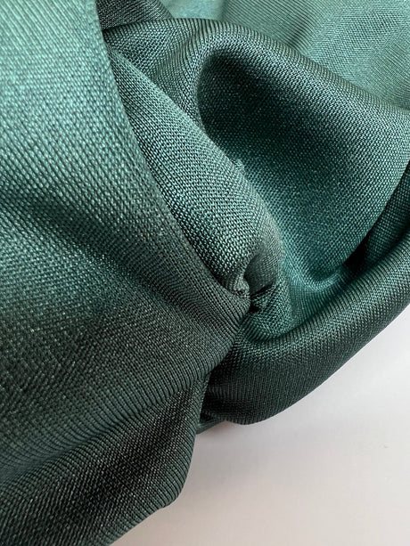 Polyamide Elastane Knitted Fabric Green Blue