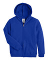 Hanes Youth EcoSmart Full-Zip Hooded Sweatshirt