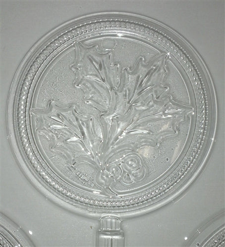 Holly Chocolate Sucker Mold