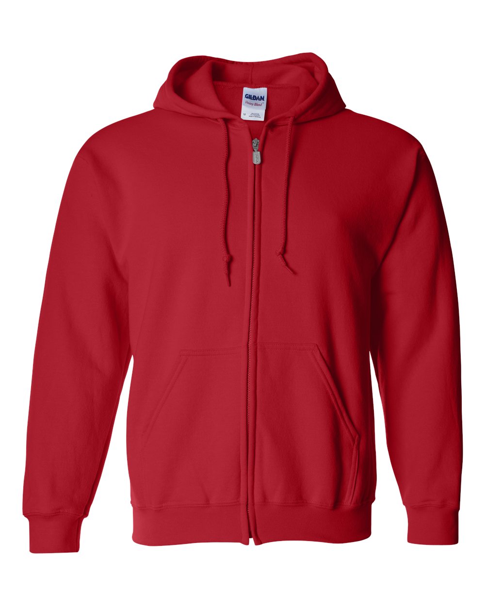 Gildan® Heavy Blend Full-Zip Long Sleeve Hooded Sweatshirt