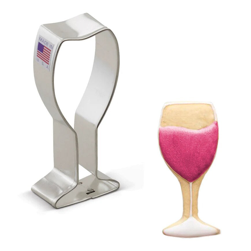 Ann Clark Wine Glass Cookie Cutter