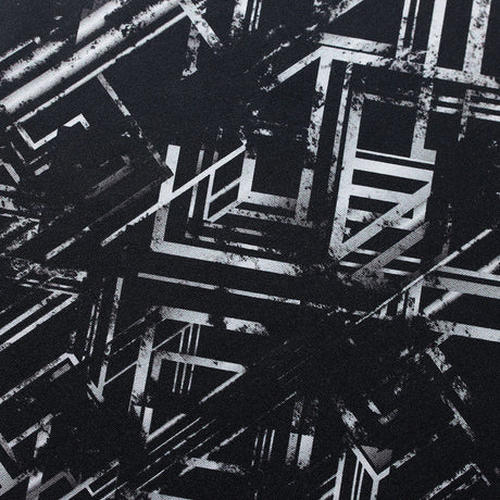 BZ Digital Maxxi Nylon Spandex Fabric - Black-Orange, Black-Pink, Black-Green, Geometric, Abstract, Line Prints, 60" Width (1 Yard)
