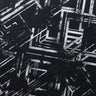 BZ Digital Maxxi Nylon Spandex Fabric - Black-Orange, Black-Pink, Black-Green, Geometric, Abstract, Line Prints, 60" Width (1 Yard)