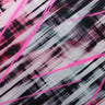BZ Digital Maxxi Nylon Spandex Fabric - Black-Orange, Black-Pink, Black-Green, Geometric, Abstract, Line Prints, 60" Width (1 Yard)