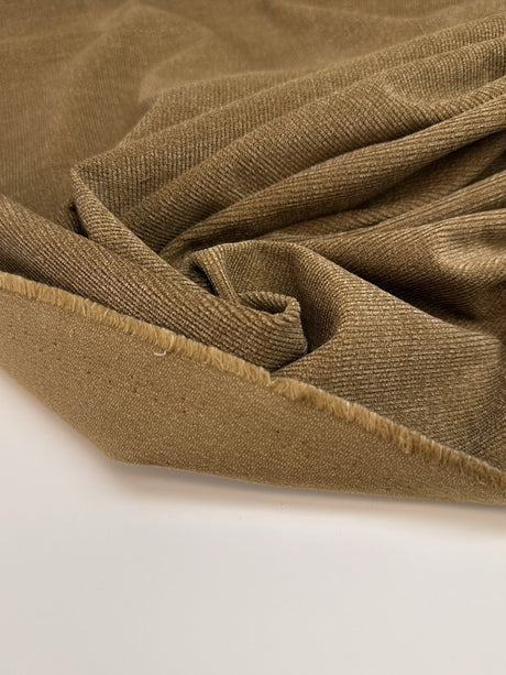 Cotton Corduroy Brown Shade