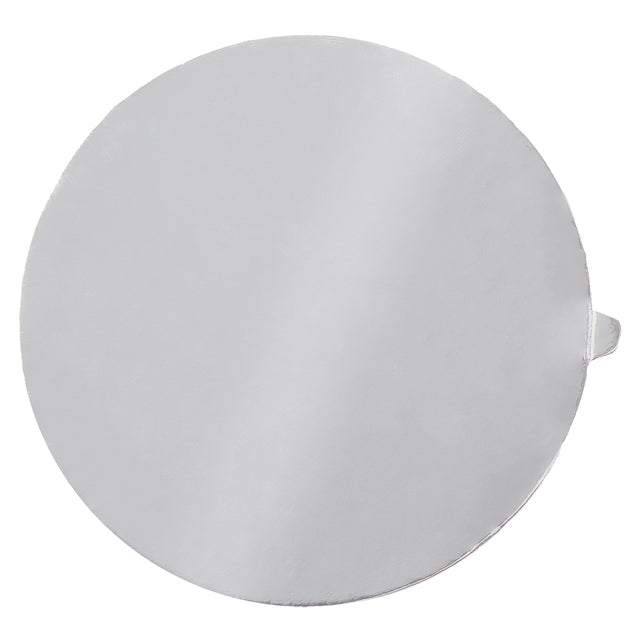 O'Creme Silver Round Mini Board with Tab, 3.25" - Pack of 100