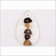 2" Natural White Shell Pendant