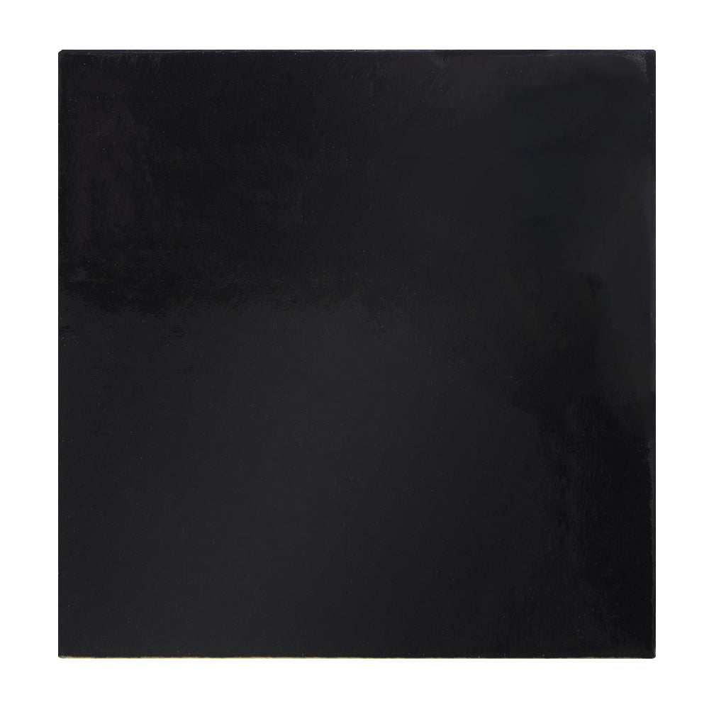 O'Creme Black Square Mini Board, 4" - Pack of 100