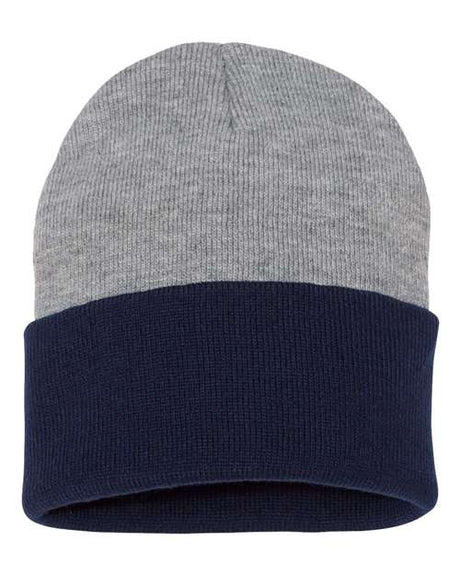 Sportsman 12" Color Blocked Cuffed Beanie
