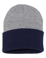 Sportsman 12" Color Blocked Cuffed Beanie