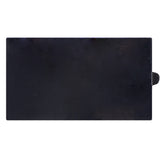 O'Creme Black Rectangular Mini Board with Tab, 4" x 2.3" - Pack of 100